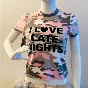 Weekend Edition Late Nights Army Camo Pajama Set